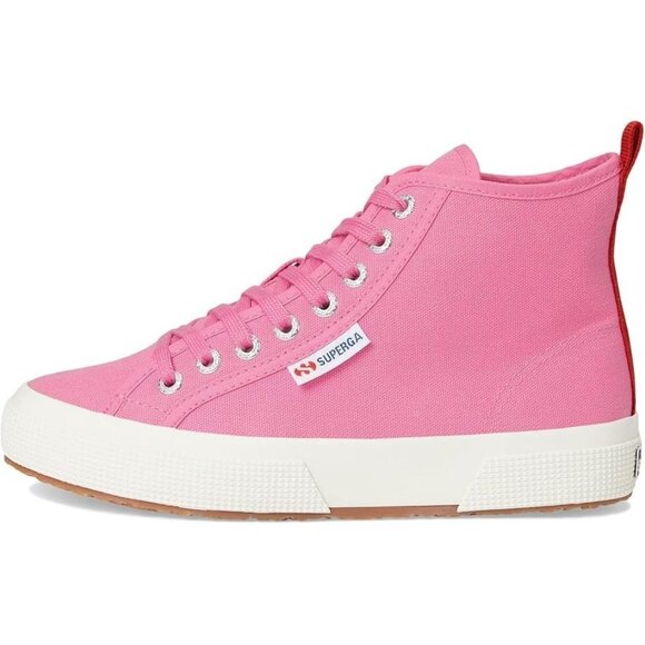 Superga 2750 Unisex Women's Size 7 Navy Pink Fuchsia S000010-906 🔥👟 - Picture 1 of 7